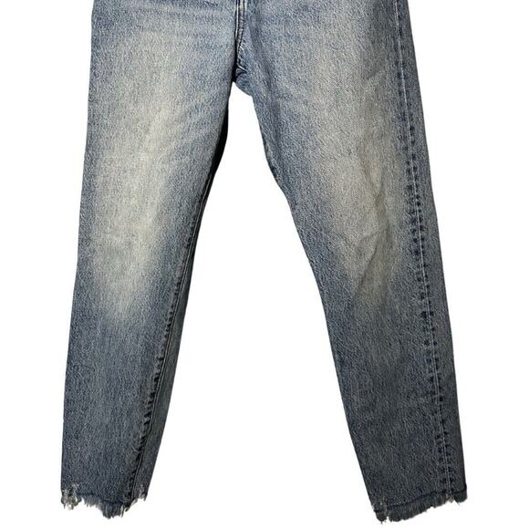 Levis Womens Premium Blue Wedgie Straight Button Fly Med Wash Jeans Size 28 - Picture 4 of 11